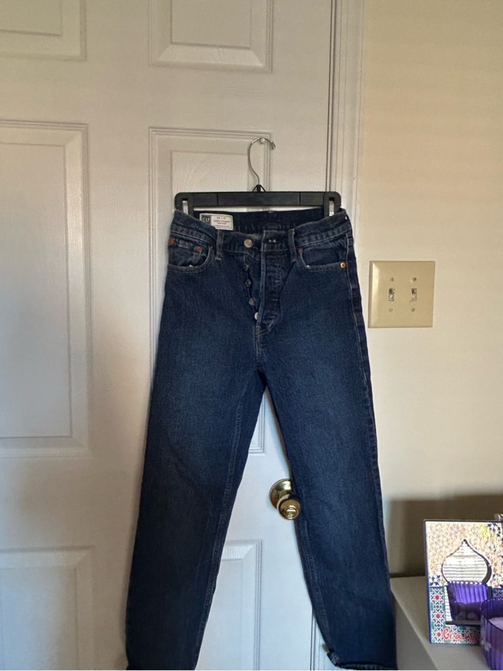 VINTAGE GAP CHEEKY STRAIGHT HIGH RISE JEANS These